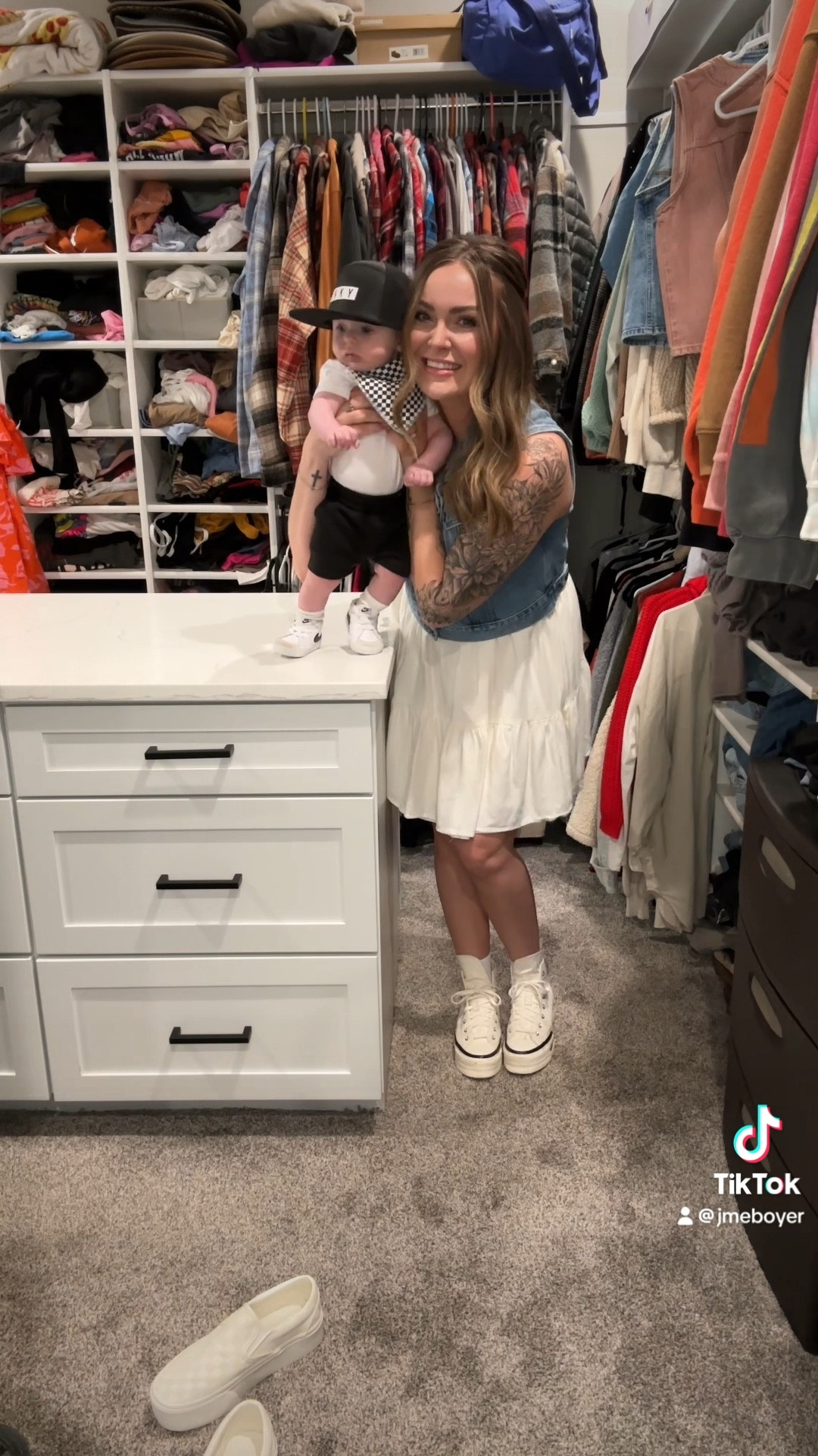 Size L in dress (too big & from Little Bipsy)
Size L in denim vest 
Size L in bra 
Size L in robe

G’s hat is from Binky Bro

#LTKStyleTip #LTKKids #LTKBaby