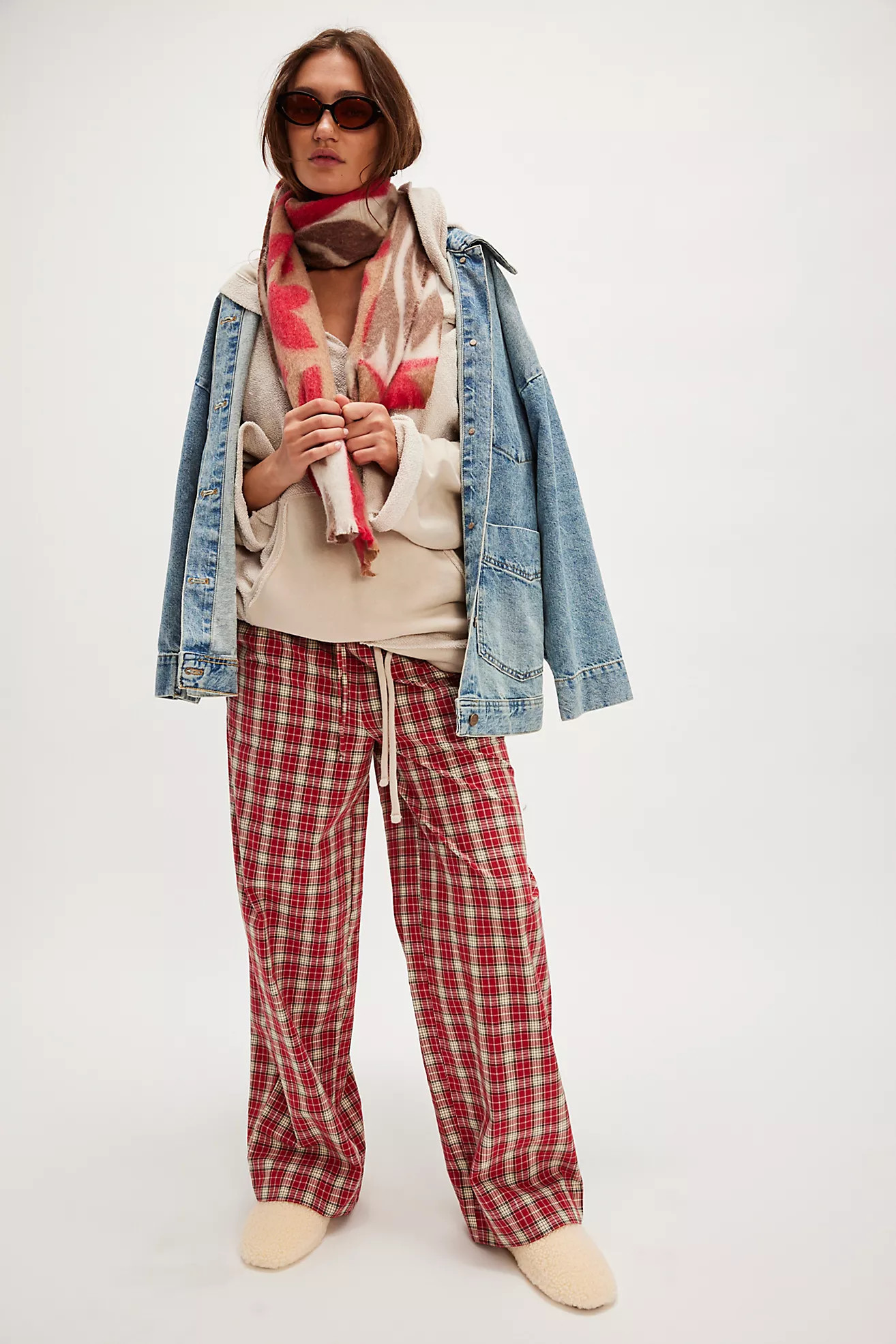 Damson Madder Chlo Trousers | Free People (Global - UK&FR Excluded)