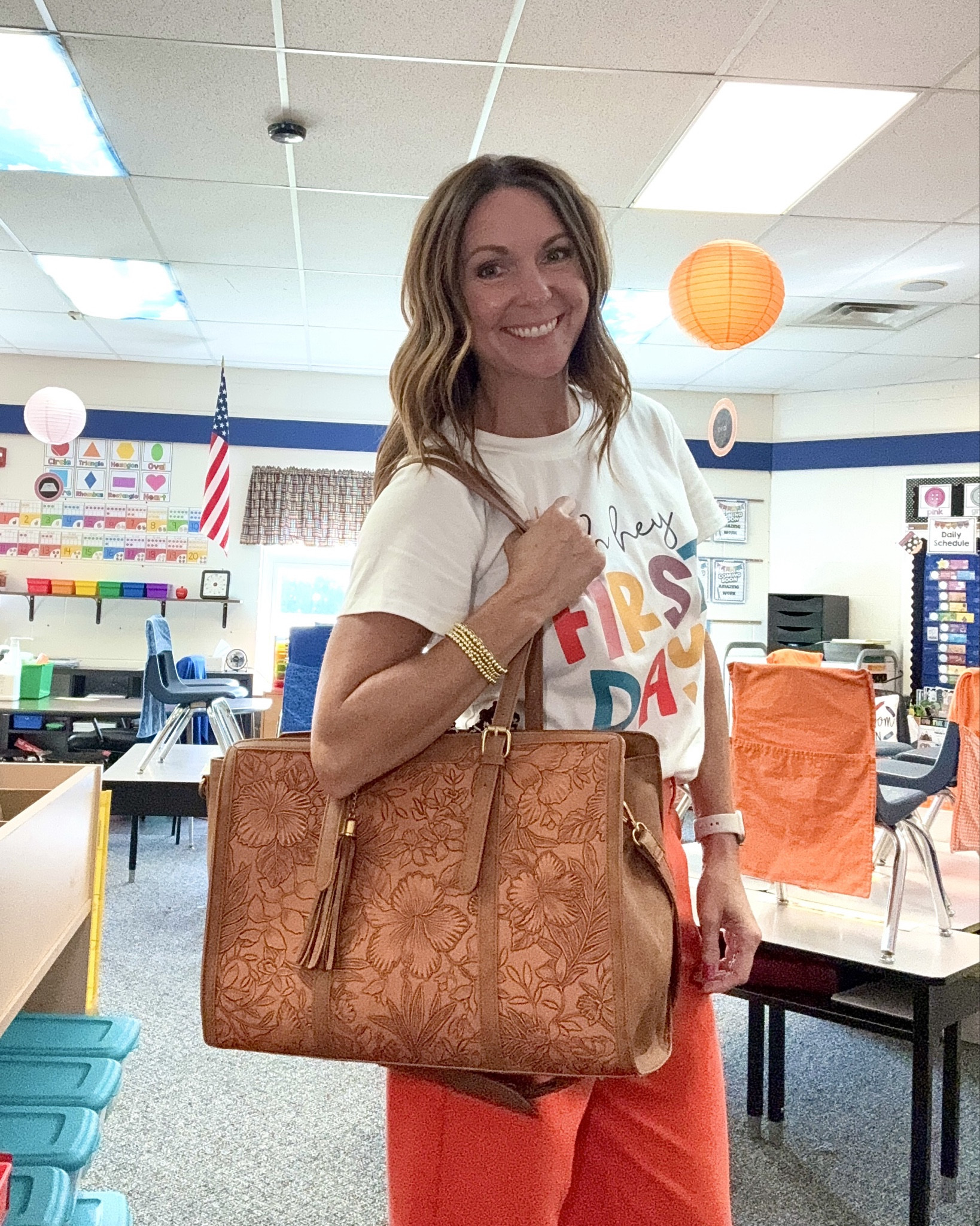First day of school with my all time favorite teacher bag ! 

#LTKFindsUnder100 #LTKOver40 #LTKItBag