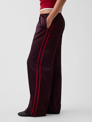 Satin Easy Wide-Leg Pants | Gap (US)