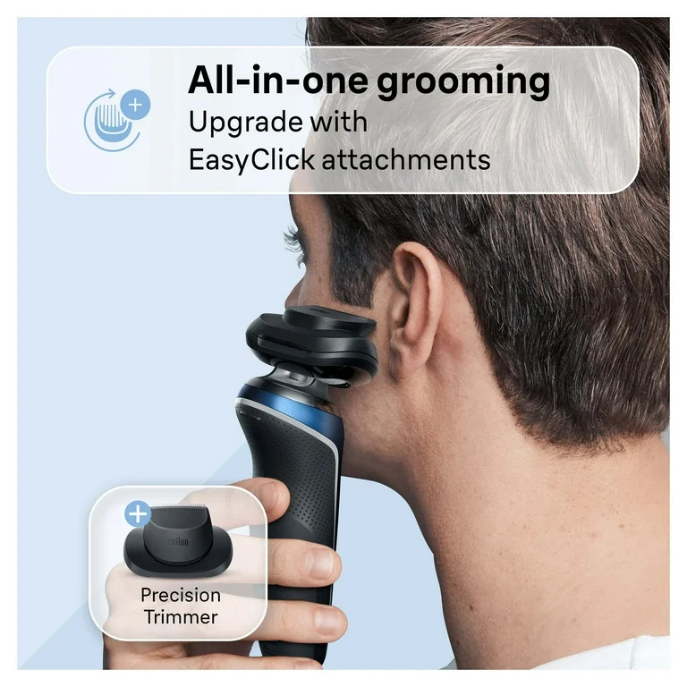 Braun Series 6 6120s Electric Shaver with Precision Trimmer and Pouch | Walmart (US)