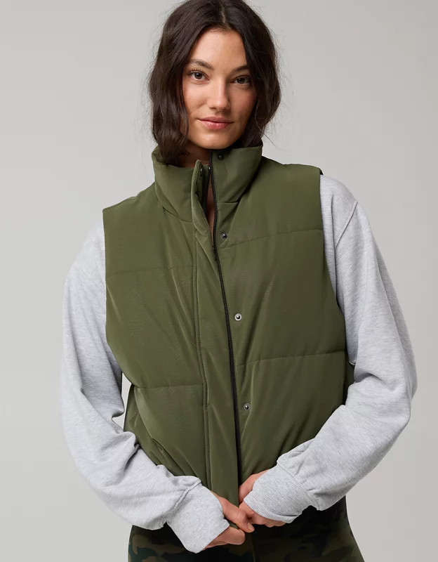 OFFLINE By Aerie Classic Length Puffer Vest | Aerie
