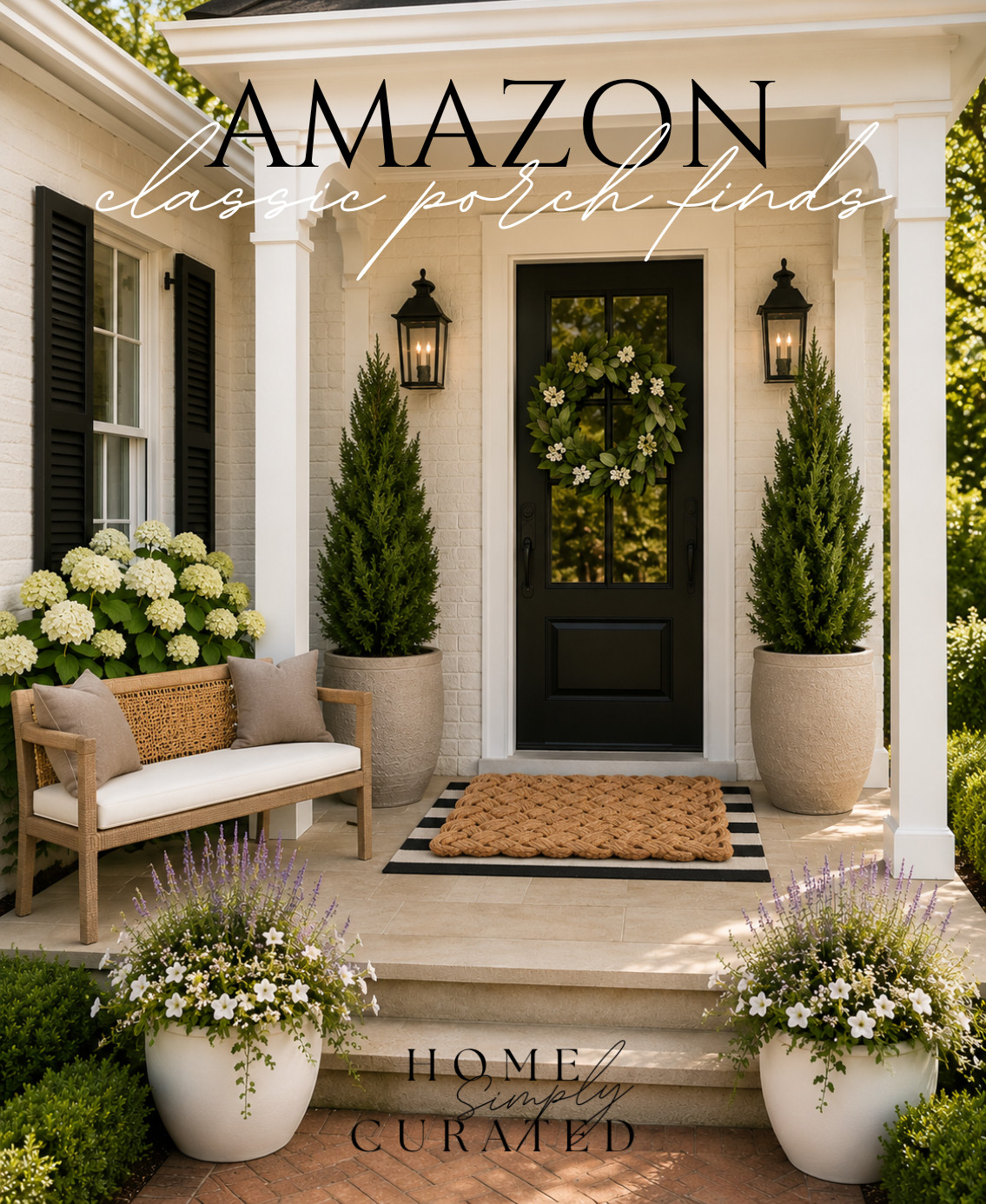 Upgrade your patio this summer with these classic Amazon finds!

I used AI to show how I would style these new finds. Amazon home finds, front porch decor, outdoor seating area, ceramic planter, outside doormats, summer wreath, rattan bench, classic home finds

#LTKSeasonal #LTKHome
