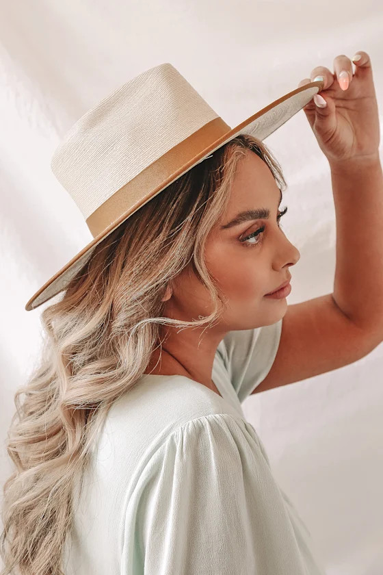 Joanna Tan Straw Rancher Hat | Lulus (US)