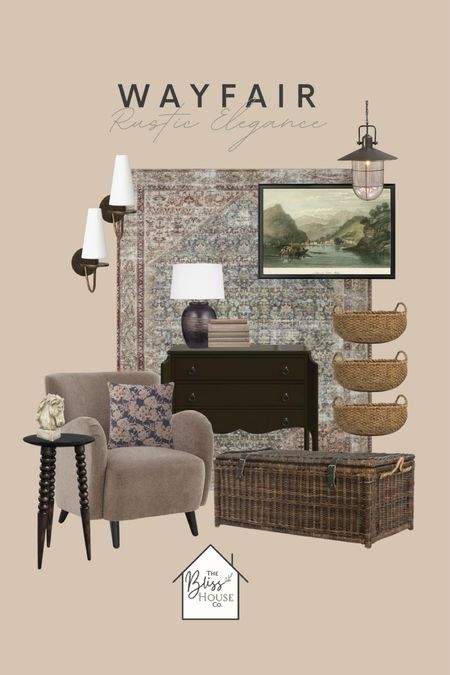 Absolutely love this Rustic Elegance mood board from Wayfair! 🌾✨ Transform your space with cozy textures and vintage charm. 🛋️🪵

#LTKStyleTip #LTKHome