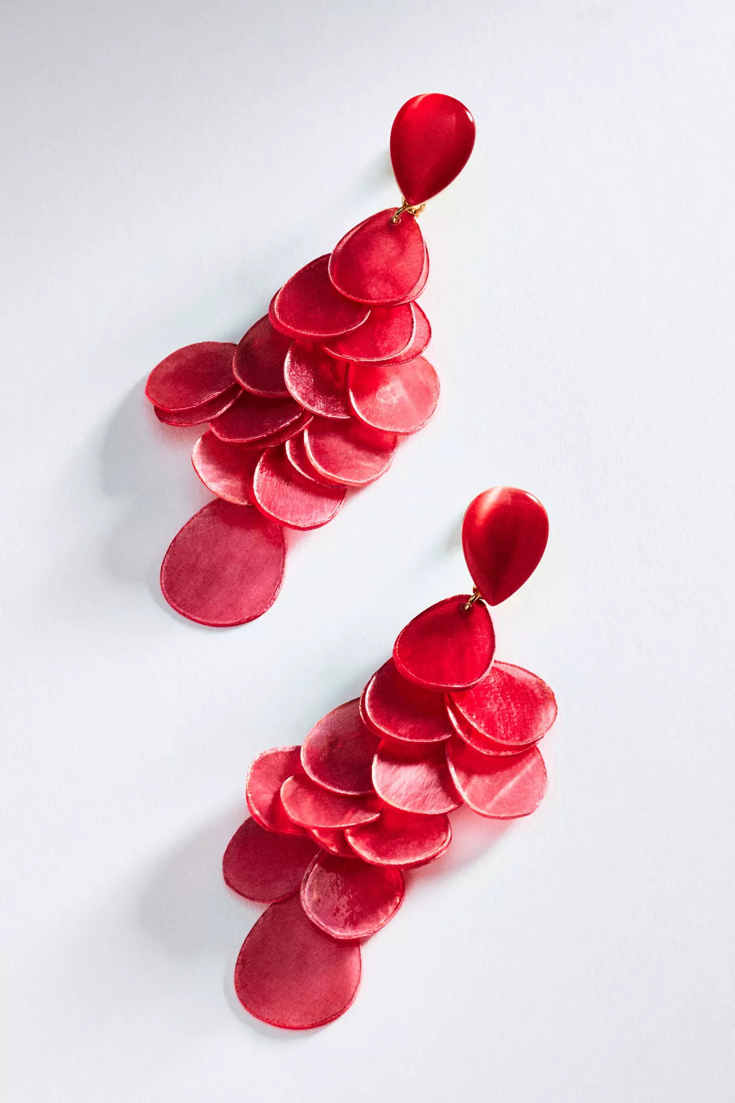 Paillette Cluster Drop Earrings | Anthropologie (US)