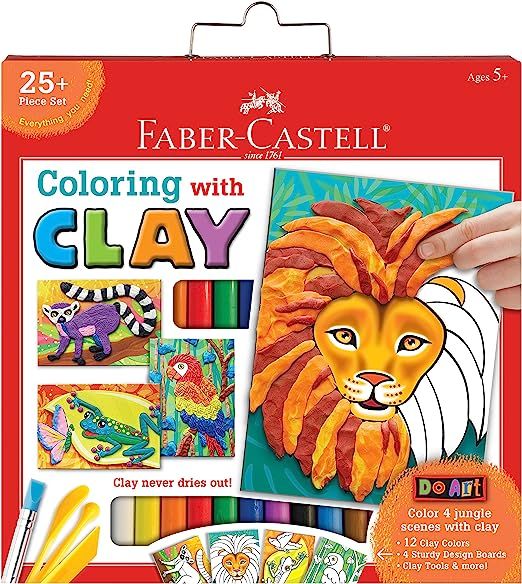 Faber-Castell Do Art Coloring with Clay - Modeling Clay Art for Kids | Amazon (US)