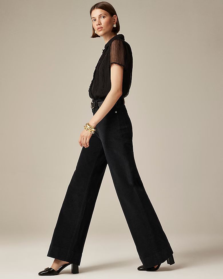 Wide-leg corduroy trouser | J. Crew US