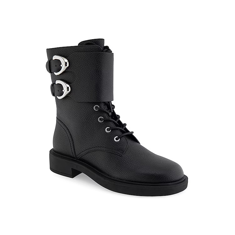 Aerosoles Gobetta Combat Bootie | Women's | Black | Size 9.5 | Boots | DSW