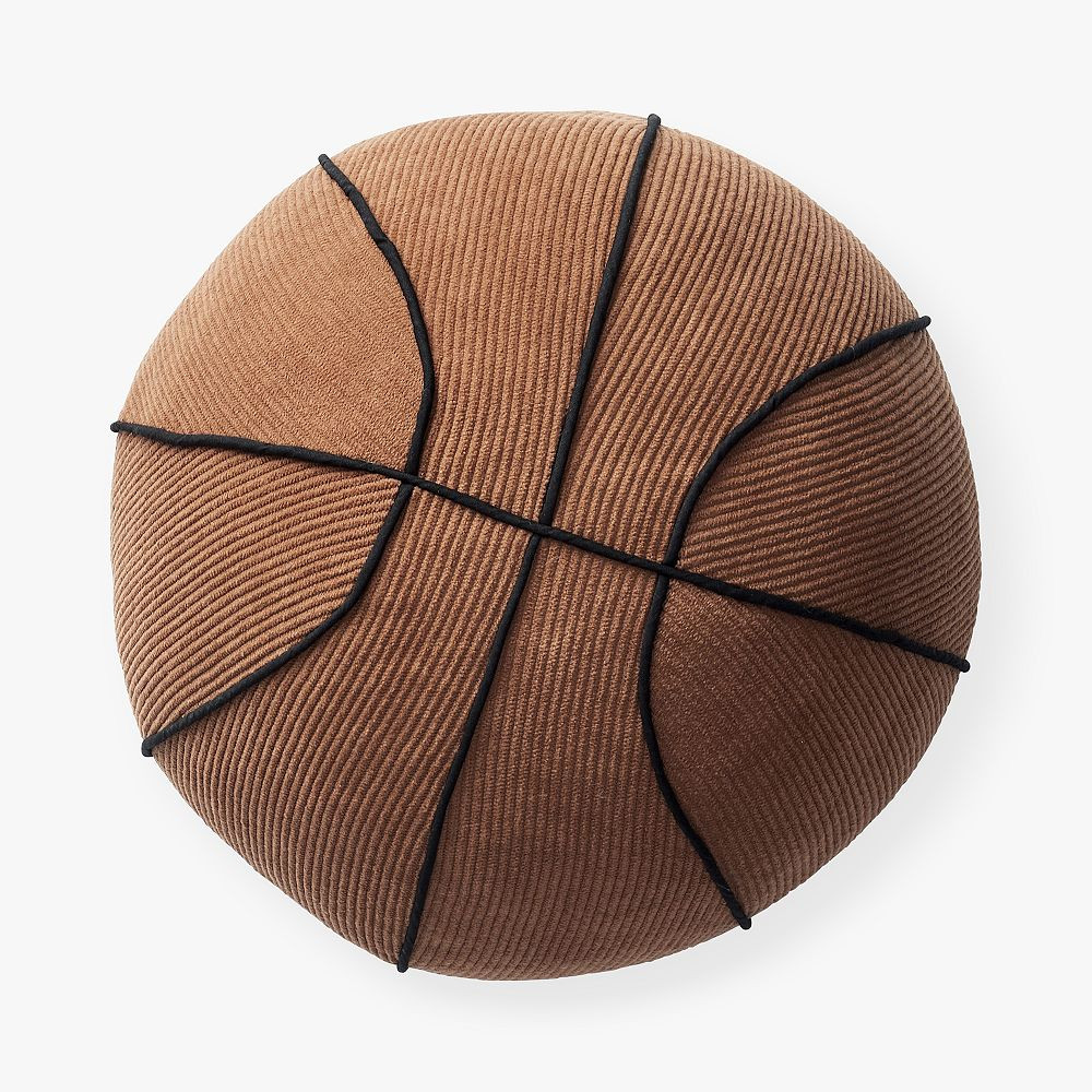 Basketball Shaped Pillow | Pottery Barn Teen