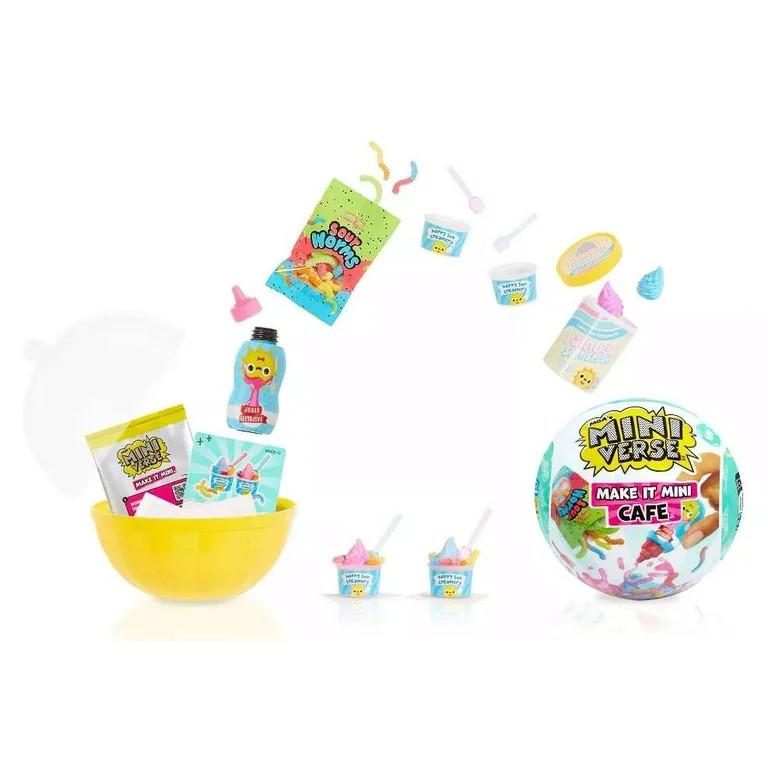 MGA's Miniverse Make It Mini Cafe Series 5, Mini Collectibles - Mystery Blind Packaging, DIY, Res... | Walmart (US)