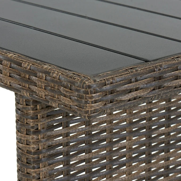 Better Homes & Gardens Brookbury 5-Piece Patio Wicker Sectional Set - Walmart.com | Walmart (US)