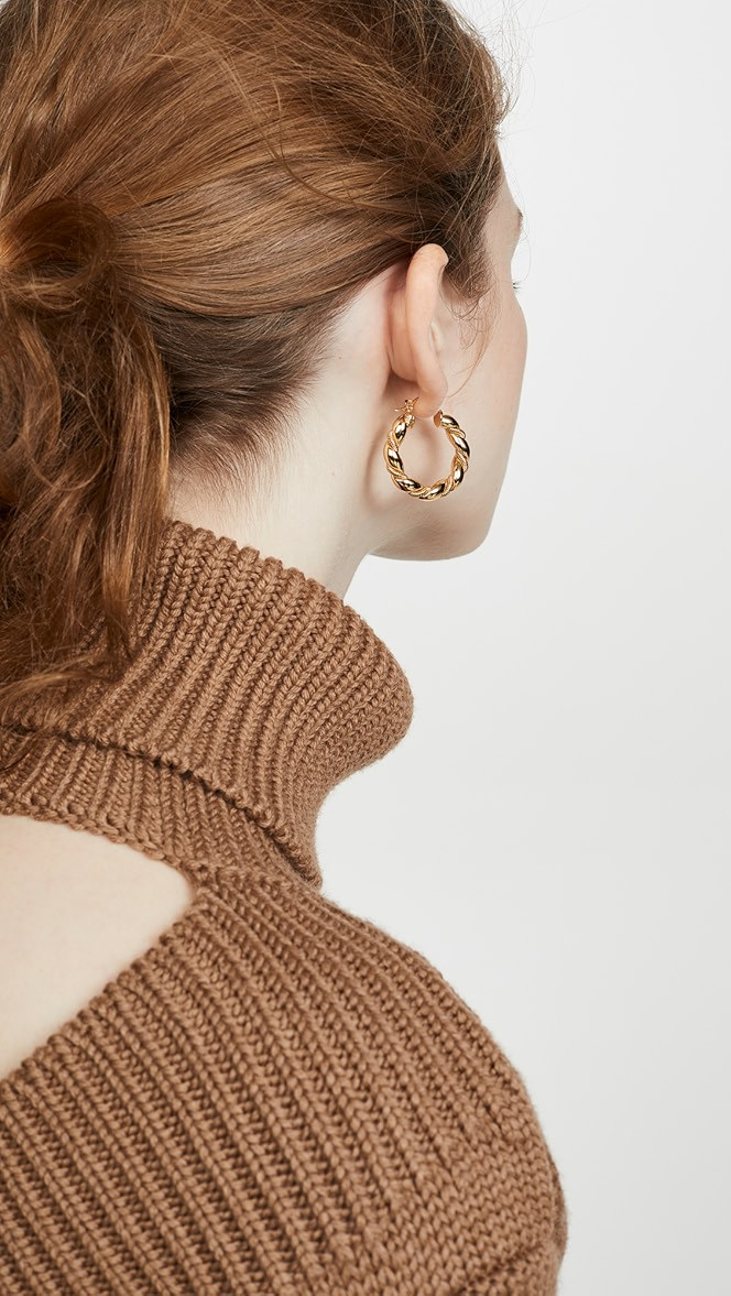 So Twisted Hoops | Shopbop