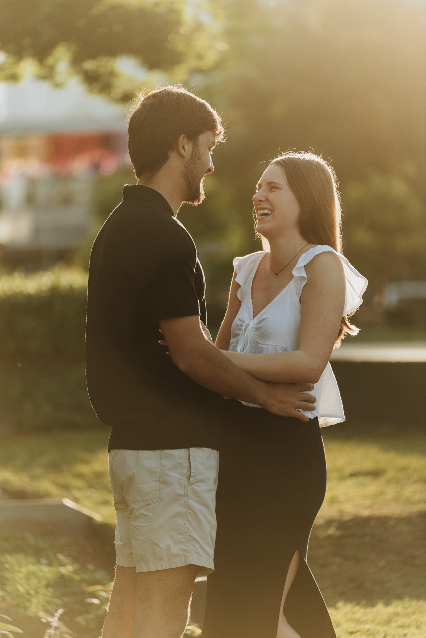 Wore this cutsie outfit for my engagement pictures and this top is so flattering!

#LTKSeasonal #LTKWedding #LTKSummerSales