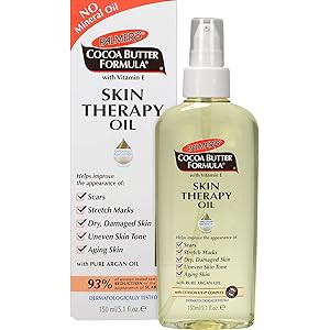 Palmer's Cocoa Butter Formula Skin Therapy Moisturizing Body Oil with Vitamin E, 5.1 Ounces | Amazon (US)