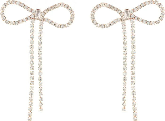 Tasha Crystal Bow Drop Earrings | Nordstromrack | Nordstrom Rack