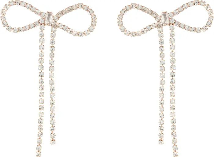 Tasha Crystal Bow Drop Earrings | Nordstromrack | Nordstrom Rack