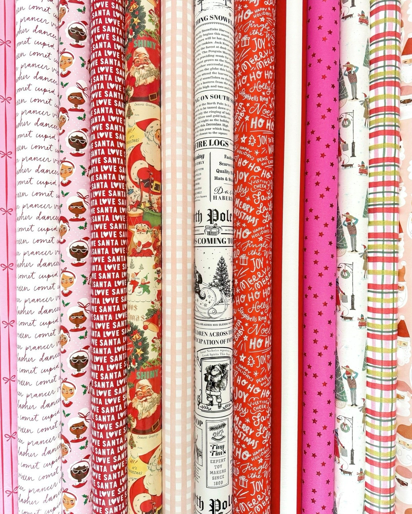 This year’s Christmas wrapping paper line up! All from Target and HomeGoods, collected over the years.

#LTKSeasonal #LTKHoliday