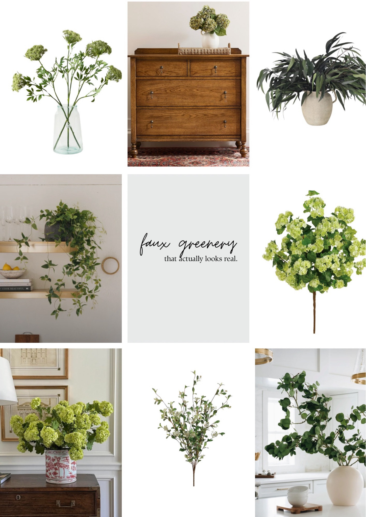 Tried and true faux greenery and faux flowers that actually look real!! 

I’m so picky about faux greenery, and these all pass the test. 

Faux greenery, faux stems, faux flowers 

#LTKHome #LTKSaleAlert #LTKU