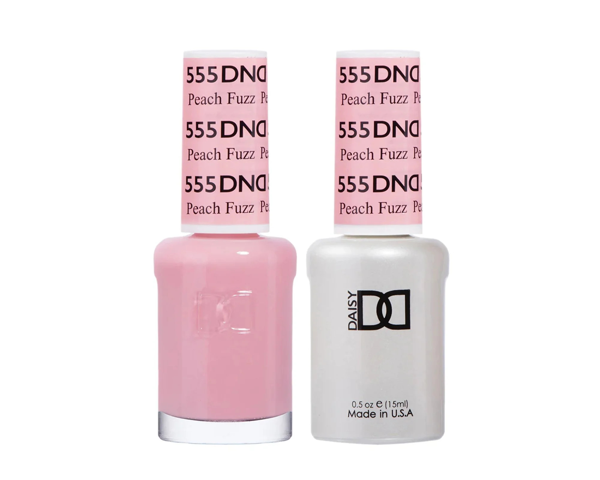 Peach Fuzz #555 & Matching Polish Set - DND Gel & Lacquer - Walmart.com | Walmart (US)