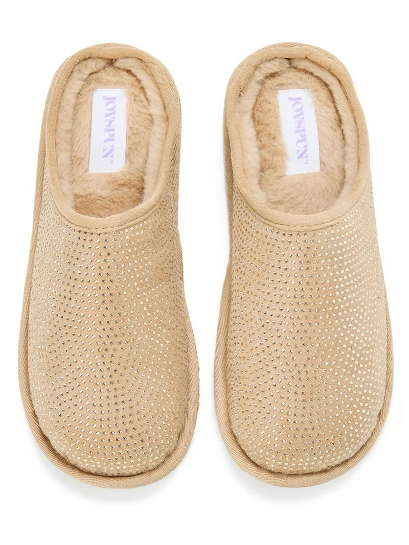 Joyspun Women's Studded Slippers | Walmart (US)