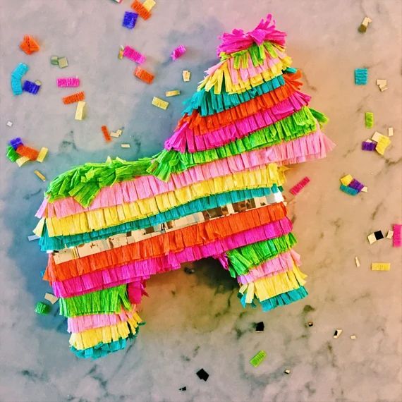 Mini Donkey Piñata, (3) Fiesta Party Favors, Cinco de Mayo, Mexican Wedding Favor, Bridesmaid Propos | Etsy (US)