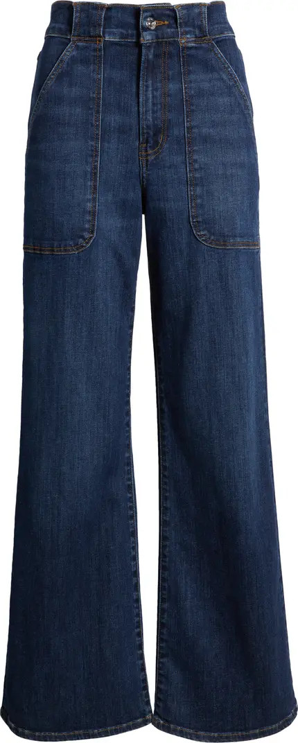 FRAME The Modern Pocket Wide Leg Jeans | Nordstrom | Nordstrom