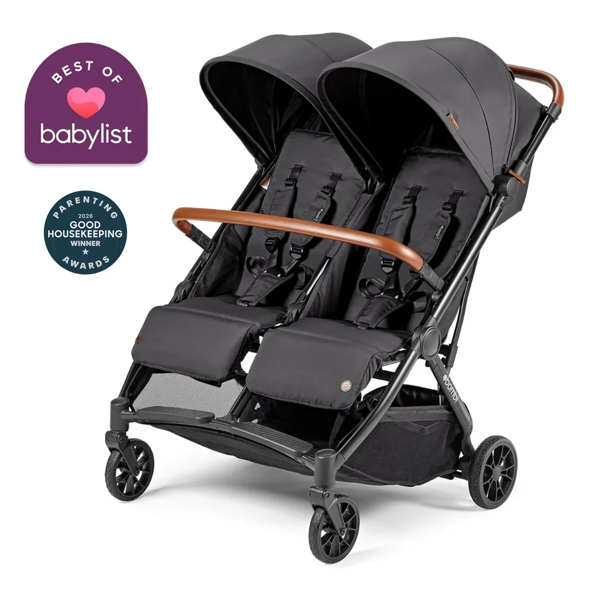 B\u0113bee Twin: Best Folding Double Stroller | Bombi Gear | Bombi