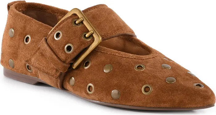 Abbey Pointed Toe Flat (Women) | Nordstrom