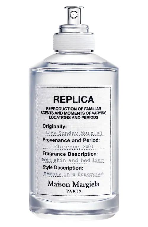 Maison Margiela Replica Lazy Sunday Morning Eau de Toilette Fragrance in Regular at Nordstrom, Size 1 Oz | Nordstrom