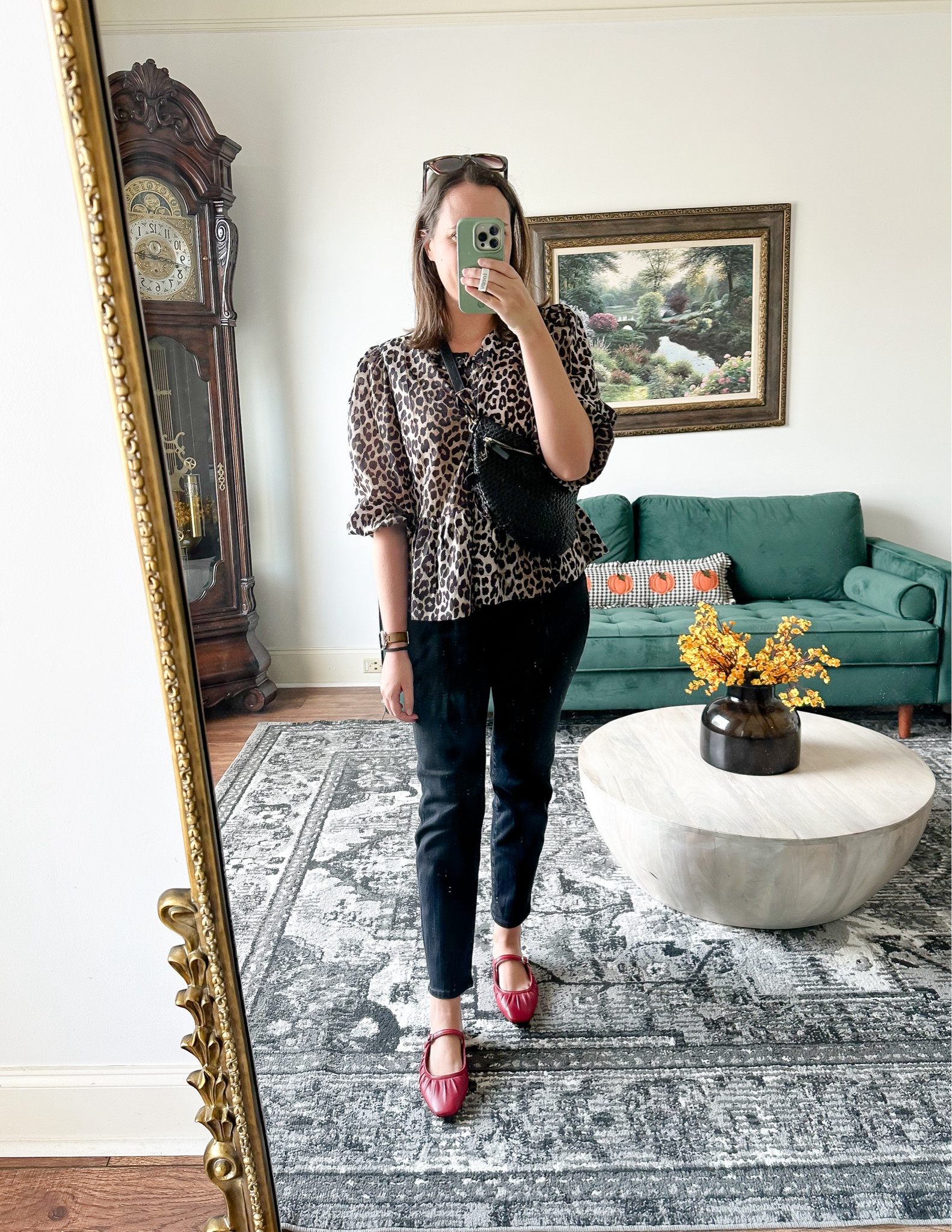 Amazon finds! 

Leopard print too - medium (could have sized down)
Jeans - tts
Mules - size up half

Happy Fall, y’all!🍁 Thank you for shopping my picks from the latest new arrivals and sale finds. This is my favorite season to style, and I’m thrilled you are here.🍂  Happy shopping, friends! 🧡🍁🍂

Fall outfits, fall dress, fall family photos outfit, fall dresses, travel outfit, Abercrombie jeans, Madewell jeans, bodysuit, jacket, coat, booties, ballet flats, tote bag, leather handbag, fall outfit, Fall outfits, athletic dress, fall decor, Halloween, work outfit, white dress, country concert, fall trends, living room decor, primary bedroom, wedding guest dress, Walmart finds, travel, kitchen decor, home decor, business casual, patio furniture, date night, winter fashion, winter coat, furniture, Abercrombie sale, blazer, work wear, jeans, travel outfit, swimsuit, lululemon, belt bag, workout clothes, sneakers, maxi dress, sunglasses,Nashville outfits, bodysuit, midsize fashion, jumpsuit, spring outfit, coffee table, plus size, concert outfit, fall outfits, teacher outfit, boots, booties, western boots, jcrew, old navy, business casual, work wear, wedding guest, Madewell, family photos, shacket, fall dress, living room, red dress boutique, gift guide, Chelsea boots, winter outfit, snow boots, cocktail dress, leggings, sneakers, shorts, vacation, back to school, pink dress, wedding guest, fall wedding guest

#LTKWorkwear #LTKSeasonal #LTKFindsUnder100