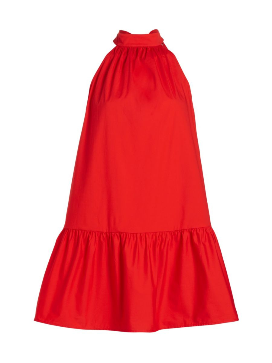 Marlowe Bow Back Minidress | Saks Fifth Avenue