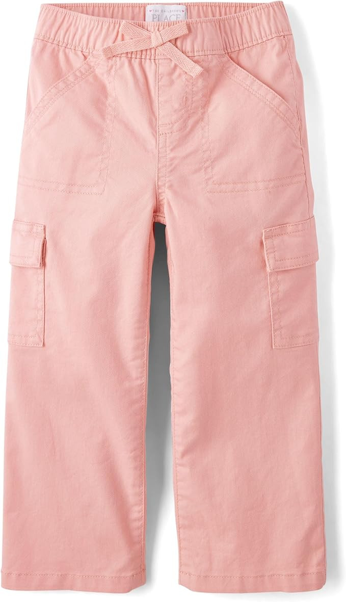 The Children's Place Baby Girls' and Toddler Baggy Cargo Pants | Amazon (US)