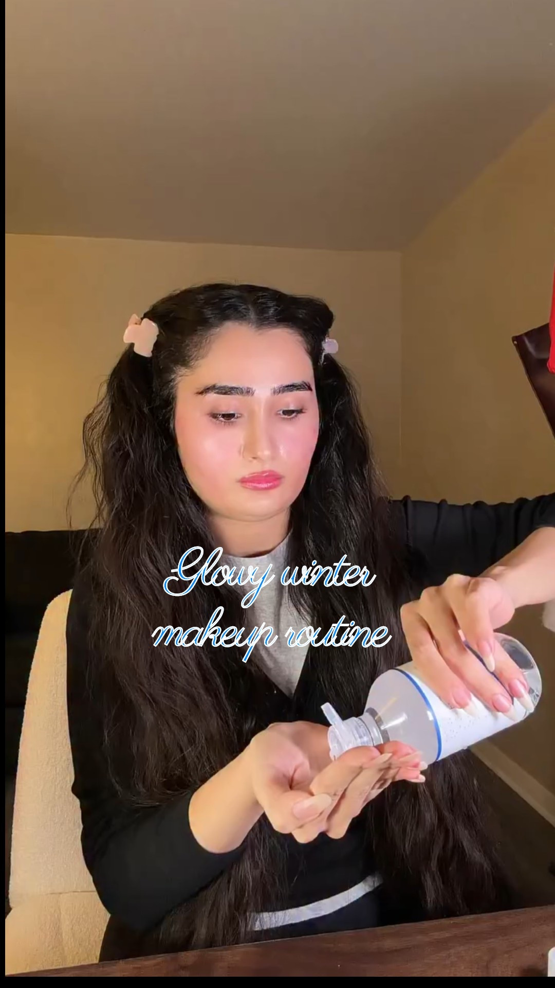 Winter makeup tip: keep it natural but still put together 🤍
Hydrating skincare → liquid products → very minimal powder (only where you need it). All of the products are linked in my bio 🫶

Birch Juice Moisturizing Toner and moisturizer@roundlab @ultabeauty 
PDRN Pink Peptide Serum @medicube_global_official 
Concealer @kosas @sephora 
Blush @tartecosmetics 
Setting spray @onesize 
Setting powder @charlottetilbury 
Lip liner @rhode 
Eye shadow @esteelauder 
Mascara @toofaced @yslbeauty

#LTKgrwm #LTKselfcare #LTKBeauty