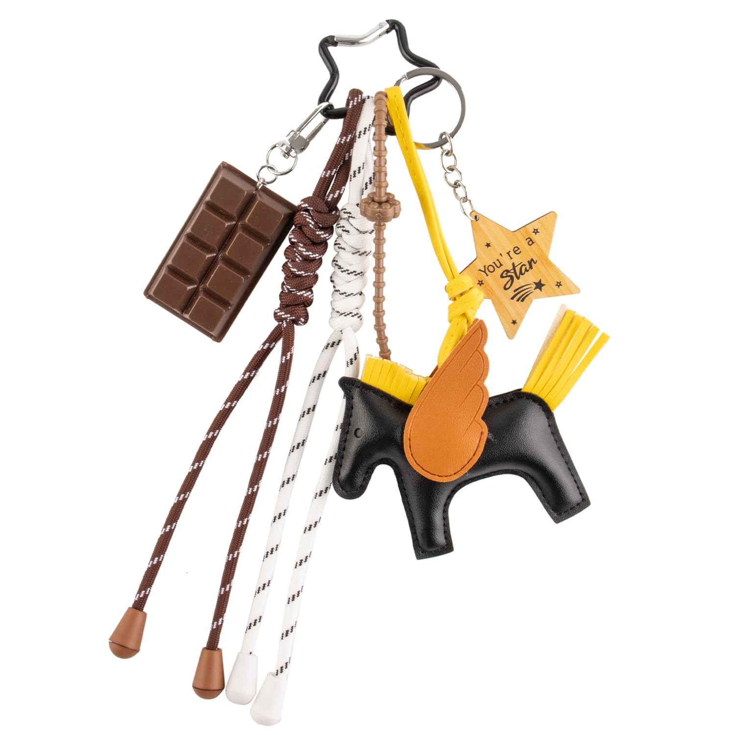 Georgie Porgy Bag Charms Keychains Handbag Accessories for Women Purse School Backpack Sports Bag... | Amazon (UK)