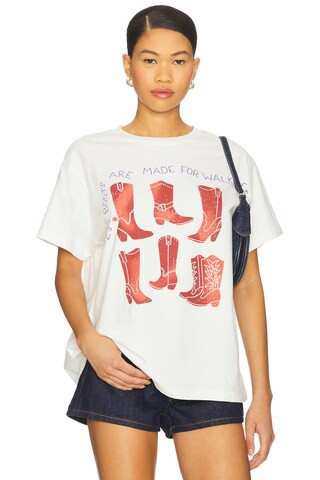 Found x REVOLVE Crimson Trails Boots Tee in White from Revolve.com | Revolve Clothing (Global)