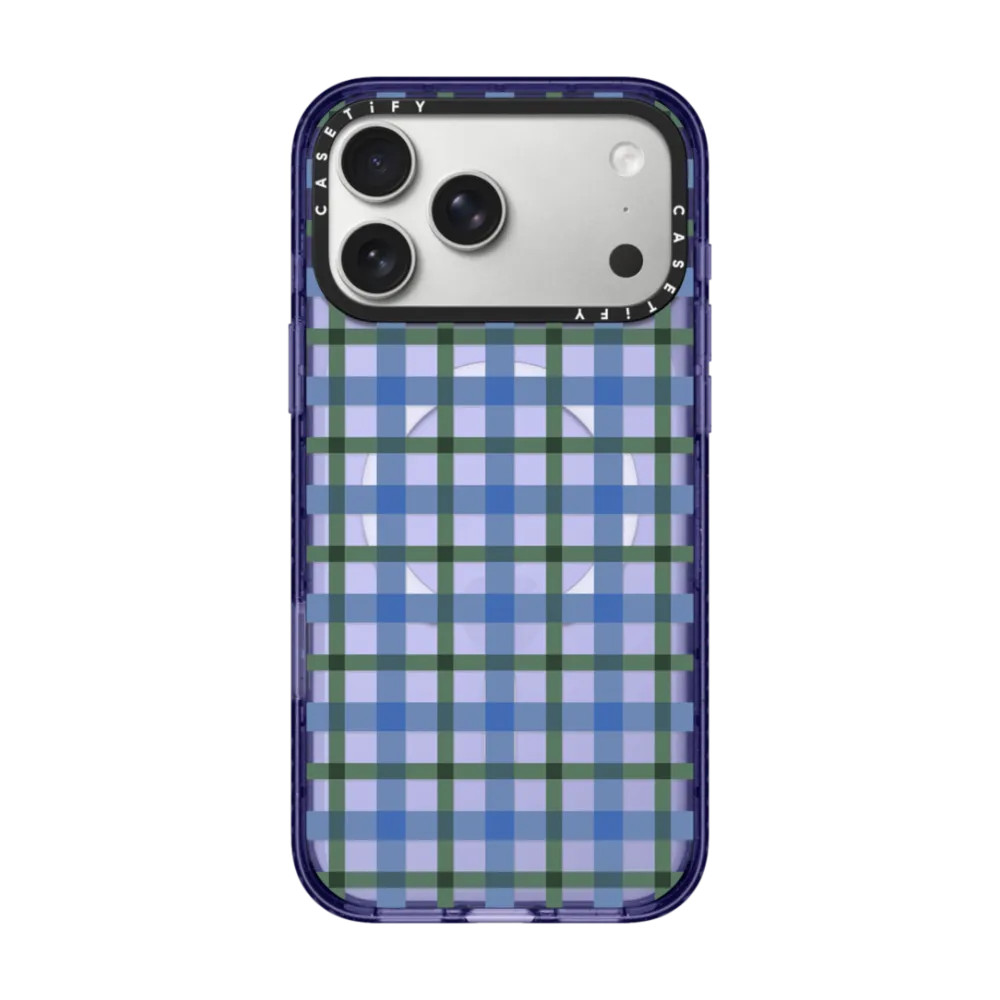 Blue Green Plaid | CASETiFY (Global)