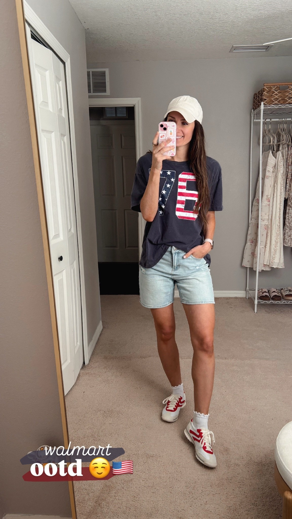 4th of July Walmart outfit idea!
This graphic tee is so soft!! It has that old vintage tee shirt feel! I sized up to M but it fits tts! 


#walmartfashion #walmart

#LTKootd #LTKmomlife #LTKSeasonal