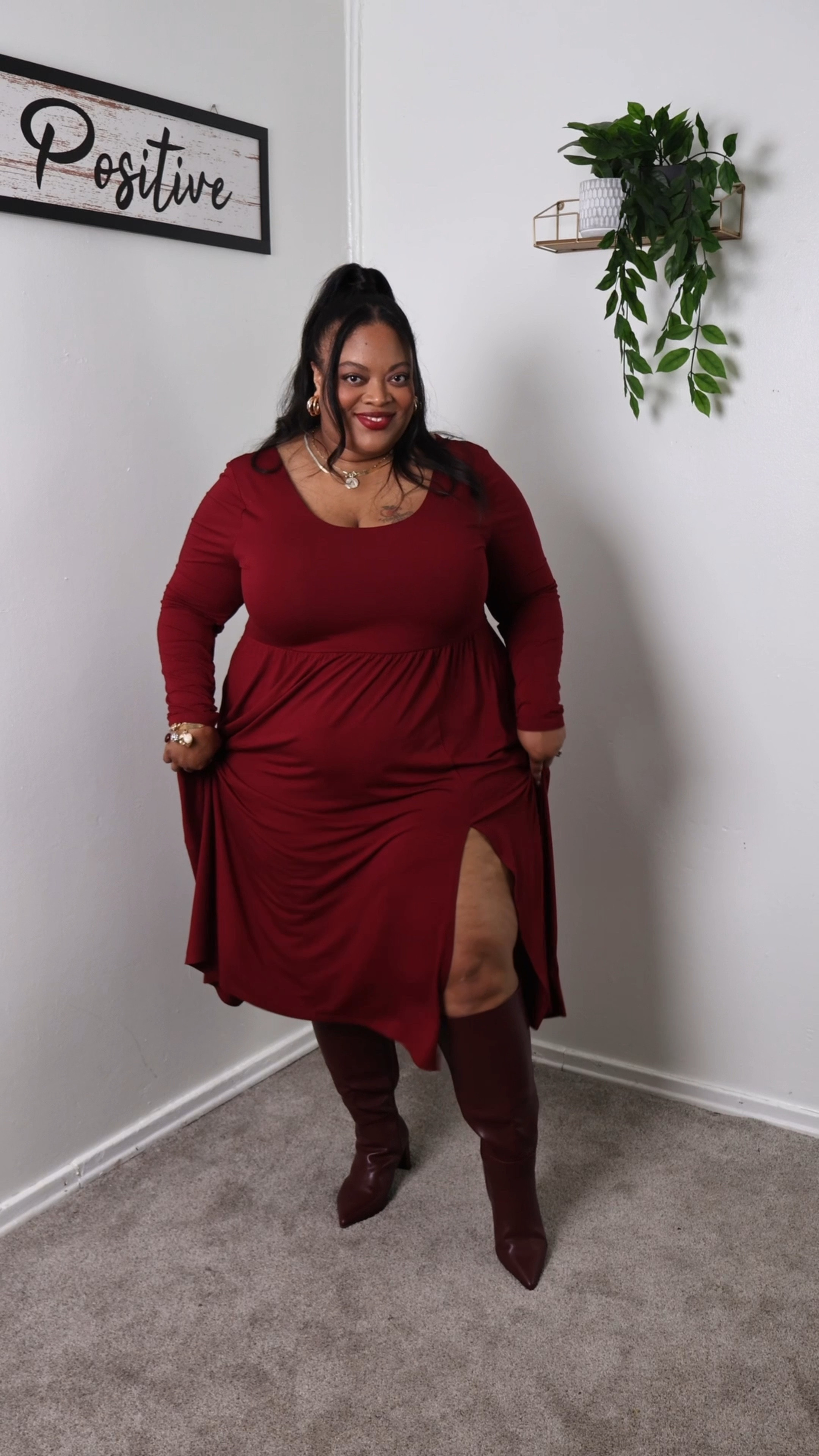 I just had to share this dress again! This Target knit ballet dress is currently on sale for just $19.60, such a steal! It’s the perfect piece to dress up or down for any occasion. I’m so obsessed that I’m grabbing it in the other two colors while it’s still on sale. Don’t sleep on this deal, y’all!”

#LTKStyleTip #LTKPlusSize #LTKFindsUnder50