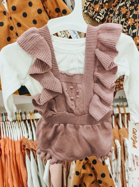 How cute is this outfit for baby girls for Fall?! 🤩🤩 #target #targetfinds #babyfashion 

#LTKsalealert #LTKSeasonal #LTKbaby