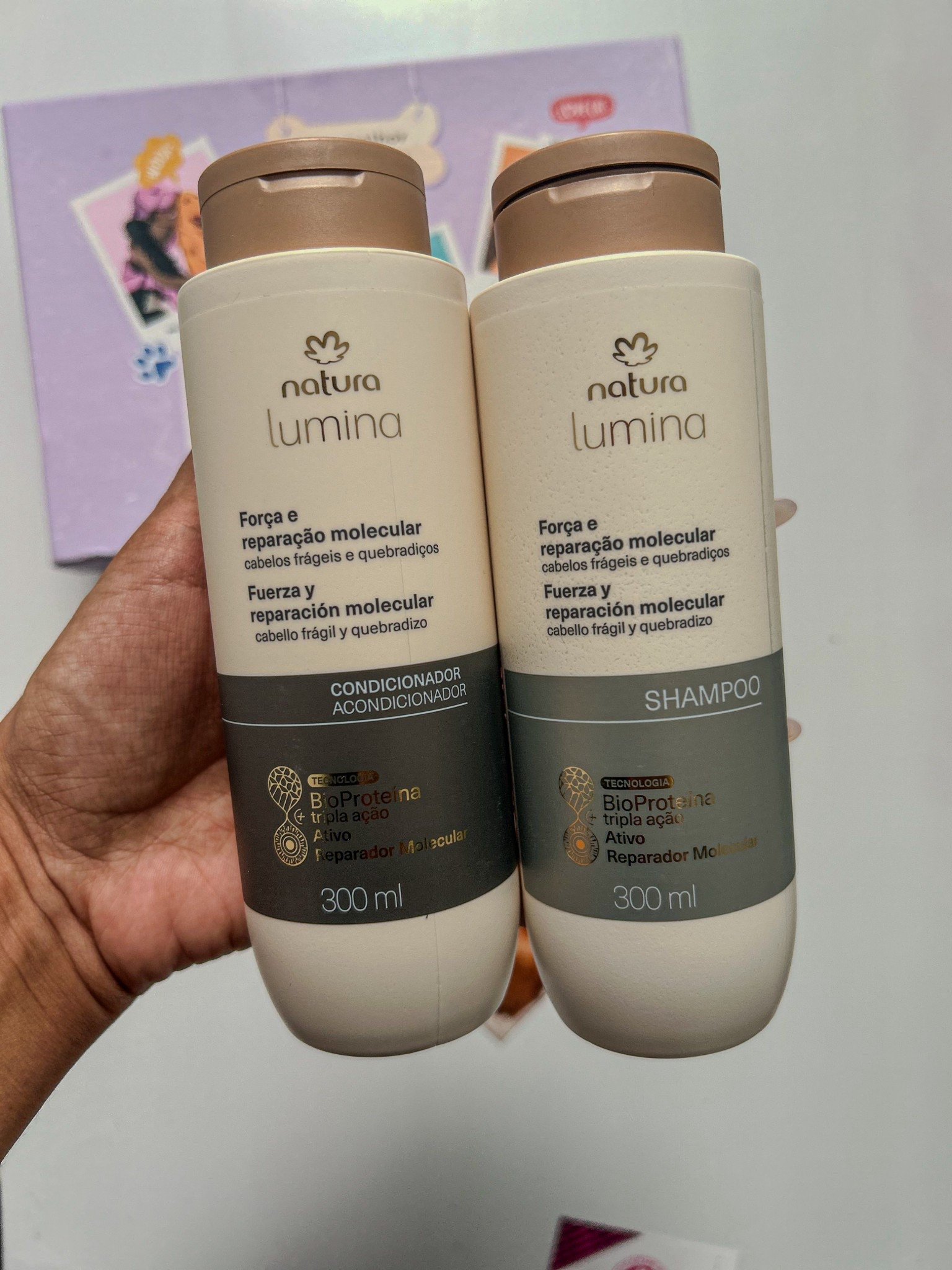 Kit Shampoo, Condicionador e Máscara Lumina Força e Reparação Molecular

#LTKbrasil #LTKbeleza