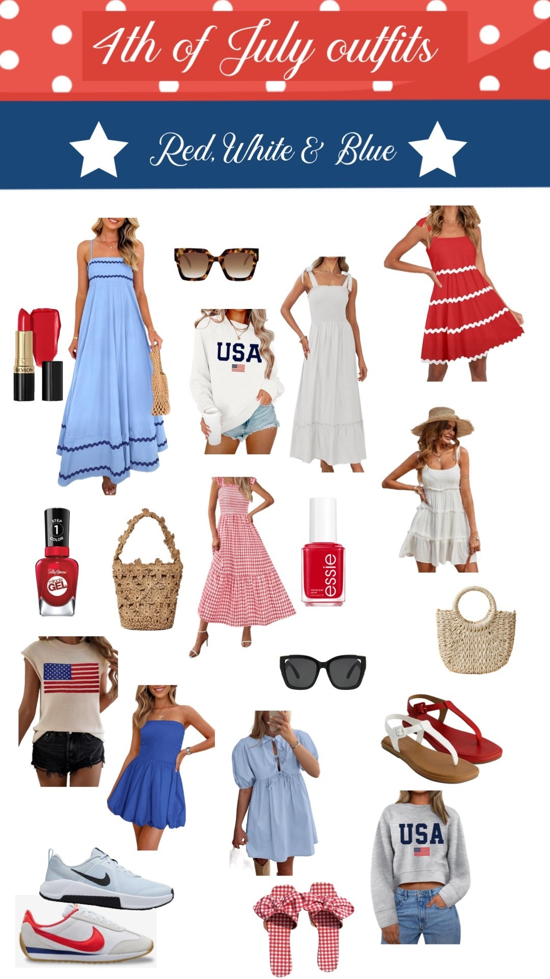 4th of July outfits

Red
White
Blue
Outfits 
BellaGrey Designs



#LTKSeasonal #LTKSummerEdit #LTKStyleTip