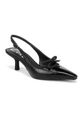 Circus NY by Sam Edelman Women's Cassidy Slingback Kitten Heels, Black, 8.5M | Belk