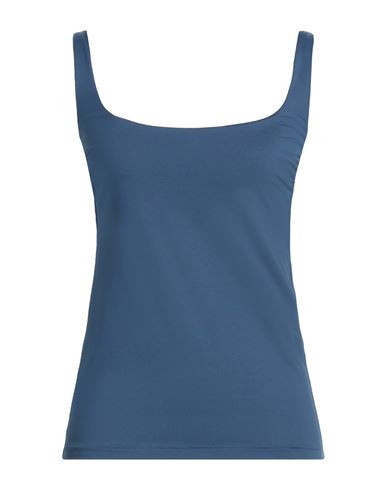 Fisico Woman Tank top Slate blue Size M Polyamide, Elastane | YOOX (US)