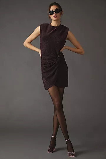 ASTR the Label Faux-Wrap Mini Dress | Anthropologie (US)