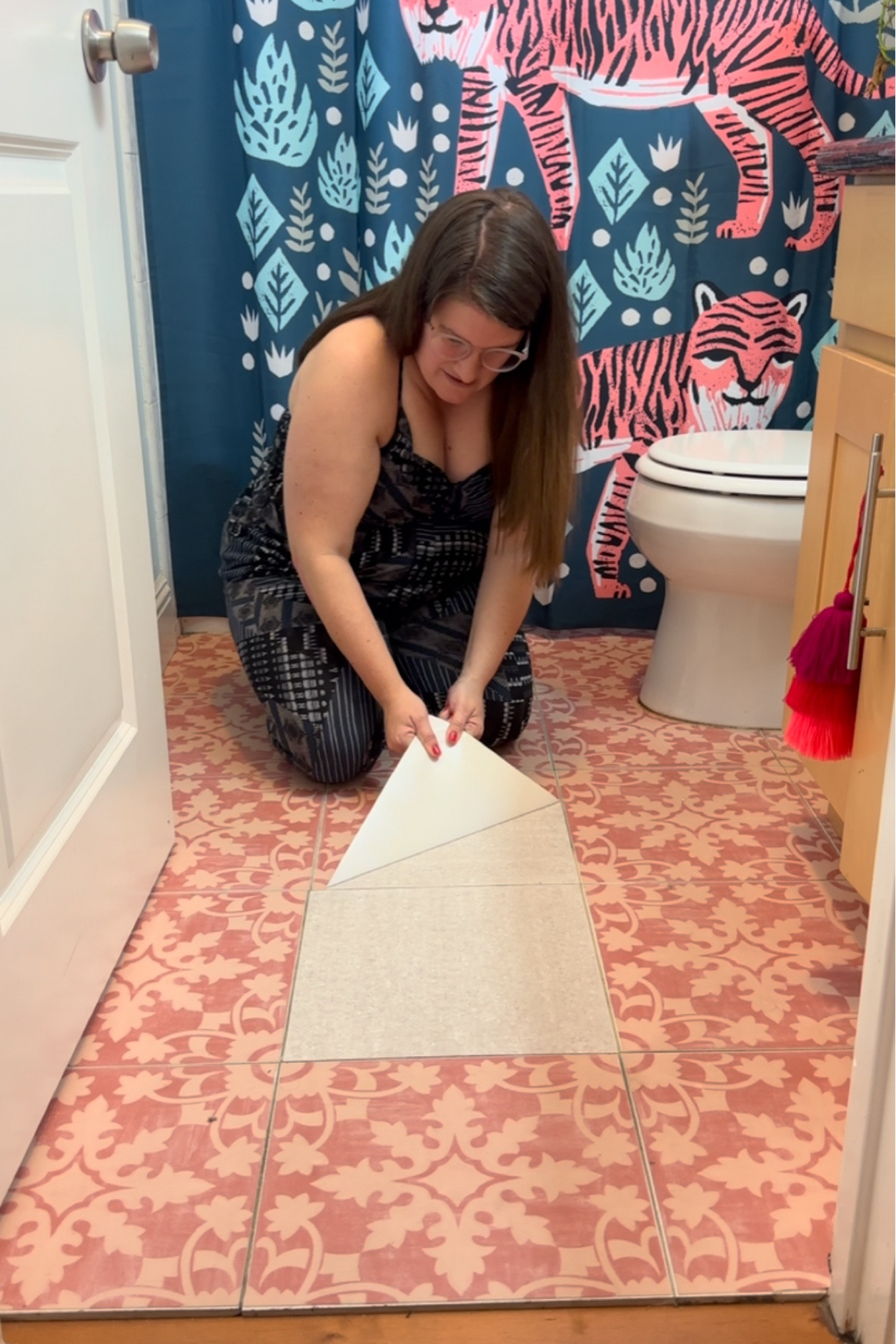 My favorite floor tile stickers!! On sale 🥰

#LTKSaleAlert #LTKHome