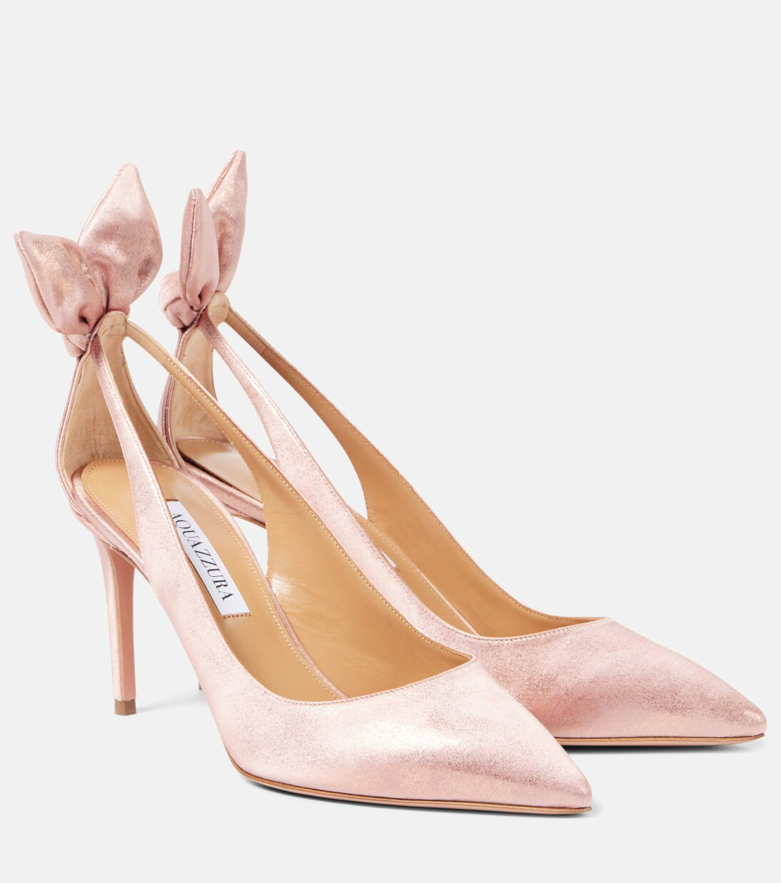 Pumps Bow Tie 85 metallizzate | Mytheresa (IT)