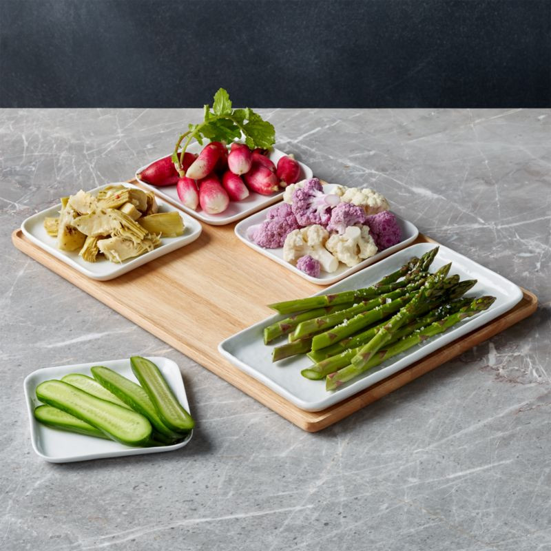 Merge Appetizer Set + Reviews | Crate & Barrel | Crate & Barrel