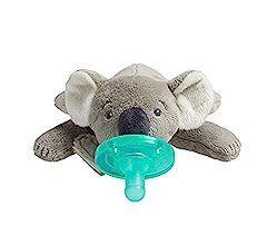 Philips AVENT Soothie Snuggle Pacifier Holder with Detachable Pacifier, Koala, 0m+, SCF347/06 | Amazon (US)