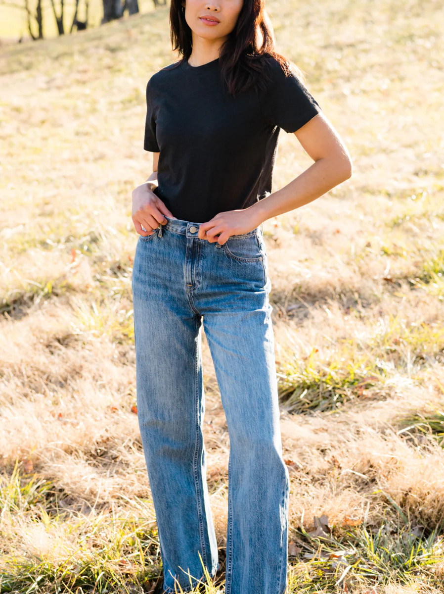 Elaine Wide Leg Jean | ABLE Clothing